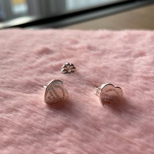 Tiffany and Co Heart Tag Earrings